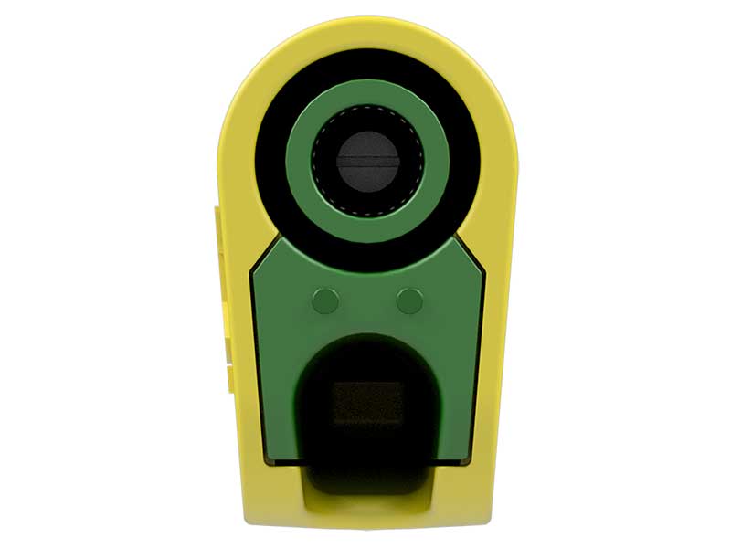 Stäubli SLM-4N-39 - Banana Macho Apilável de 4mm de Seguridad - Cabo 1.0 mm² - Amarelo / Verde - 66.2020-20