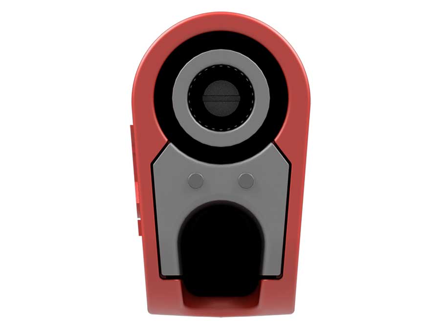 Stäubli SLM-4N-39 - Banana Macho Apilável de 4mm de Seguridad - Cabo 1.0 mm² - Vermelho - 66.2020-22