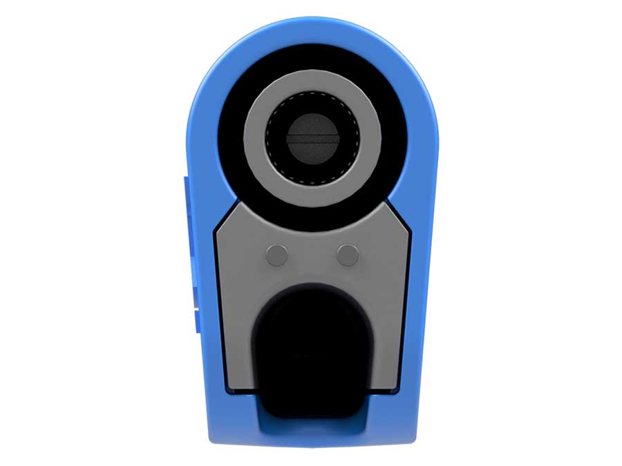 Stäubli SLM-4A-39 - Banana Macho Apilável de 4mm de Seguridad - Cabo 1.0 mm² - Azul - 66.2021-23