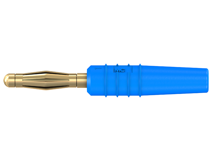 Stäubli SLS205-L - Plugue Banana Ø2mm - Azul - 22.2618-23