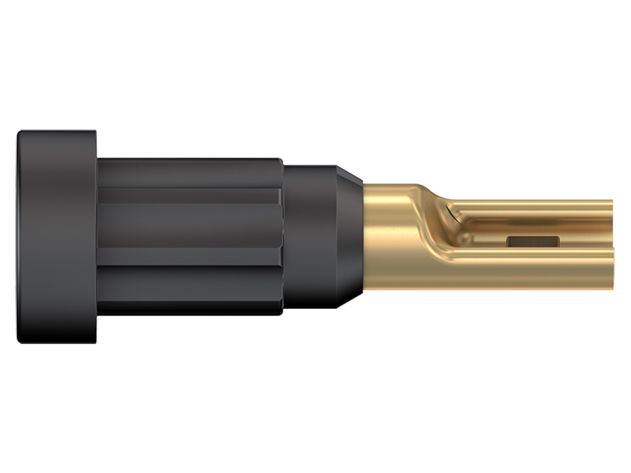 Stäubli EB1 - Soquete Ø1mm - Preto - 23.1010-21