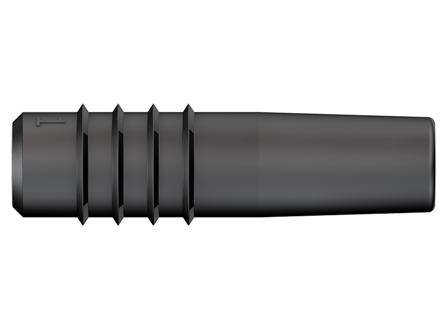 Stäubli SLS1-S - Banana Fêmea Aérea Ø1MM - Preto - 22.2603-21