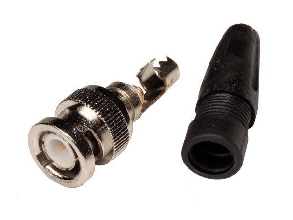 Connecteur BNC Fiche Mâle à Visser - 161.0472.11