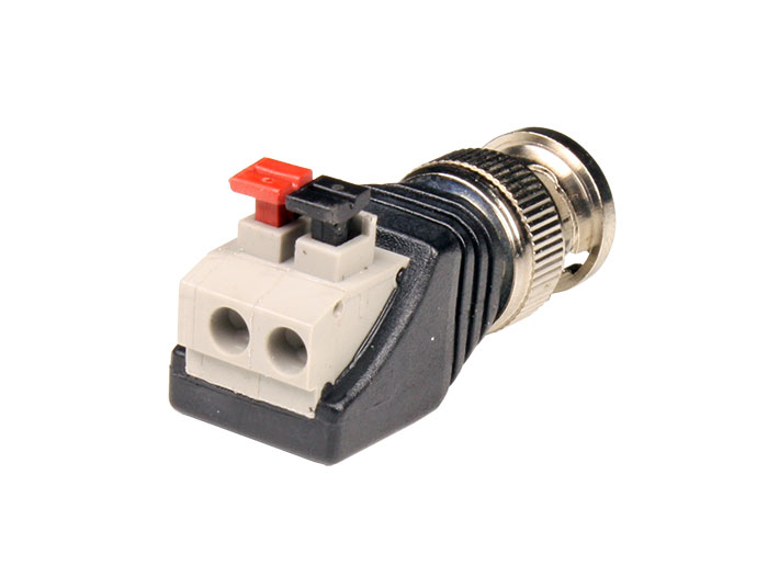 Connecteur BNC Fiche Mâle avec Clipe