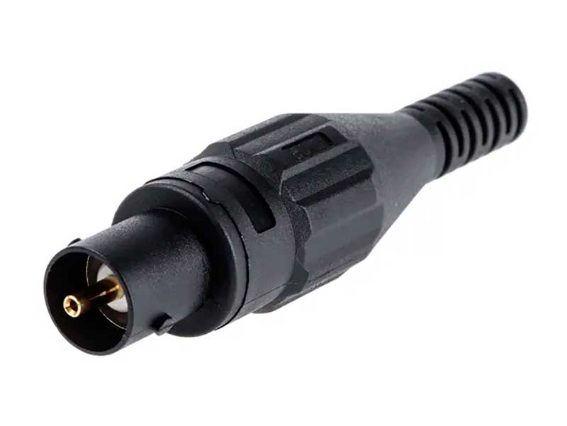 Stäubli XBK-58 NEGRO - Conector BNC Hembra  Aislado - Negro - 67.9762-21