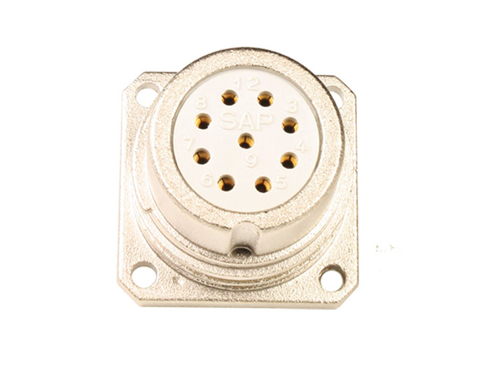 BHE20B10 - 10 Contacts Female Receptacle Size 20 Circular Connector - 920225DS