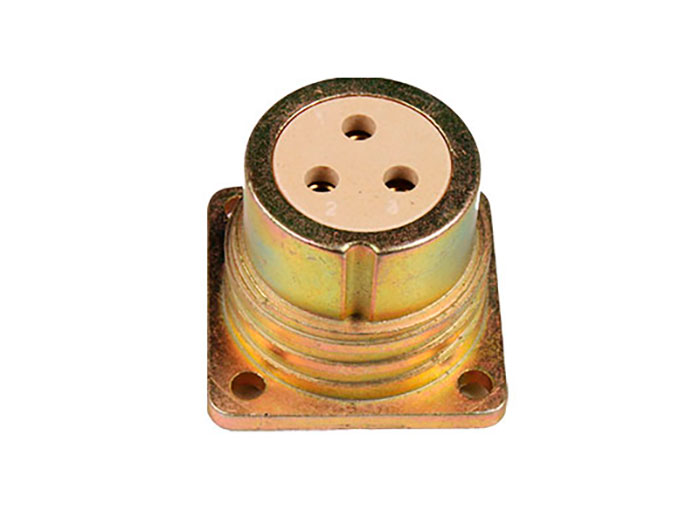 BHE20B3 - Connecteur Circulaire Taille 20 Chassis Femelle 3 Pôles - 920223CS