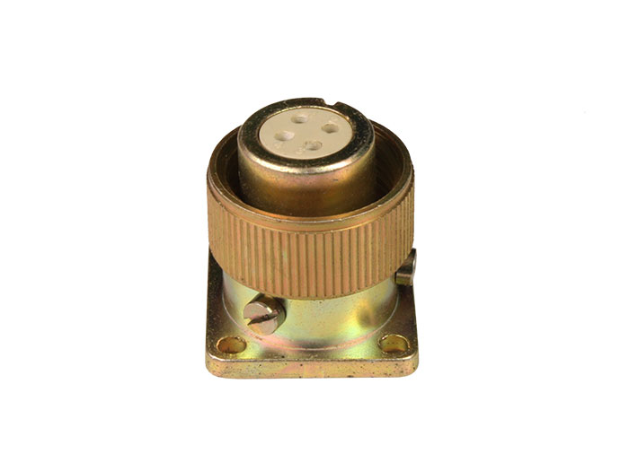 BHR10A4 - Ficha Circular Tamanho 10 Base Fêmea 4 Pinos - 920914VS