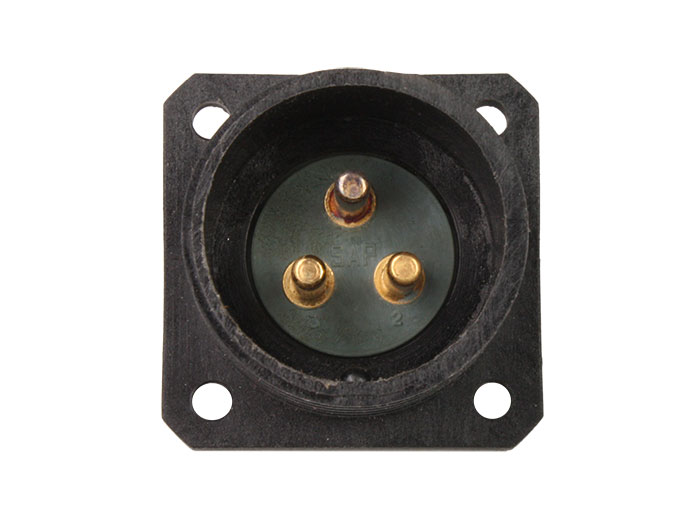 BM20B3 - 3 Contacts Male Receptacle Size 20 Circular Connector - 920223CP