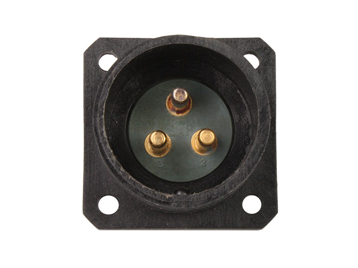 BM20B3 - Connecteur Circulaire Taille 20 Chassis Mâle 3 Pôles - 920223CP