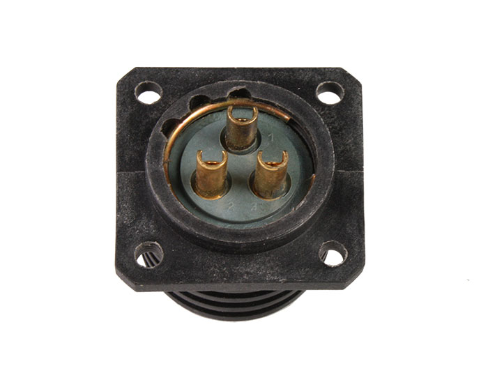 BM20B3 - 3 Contacts Male Receptacle Size 20 Circular Connector - 920223CP