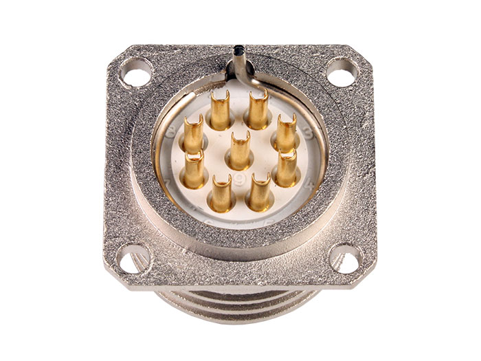 BM20B9 - 9 Contacts Male Receptacle Size 20 Circular Connector - 920229AEP