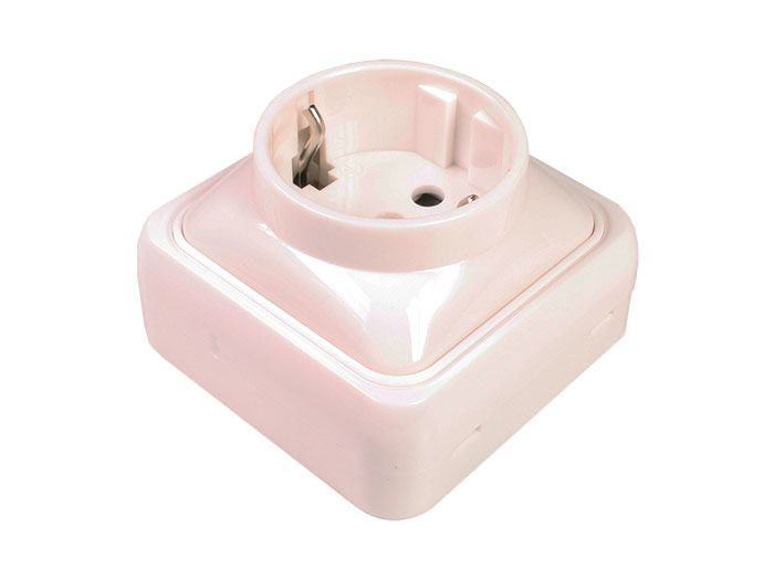 Simon - Surface Mounting Socket without Earth - MS437804