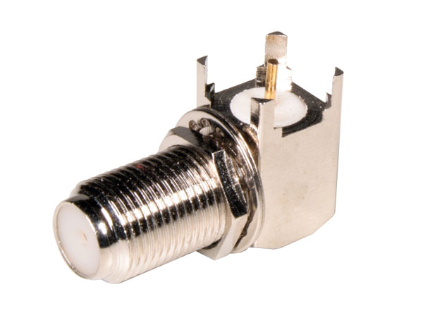 Ficha F Base Circuito Impresso Cotovelo Fêmea - 19.587