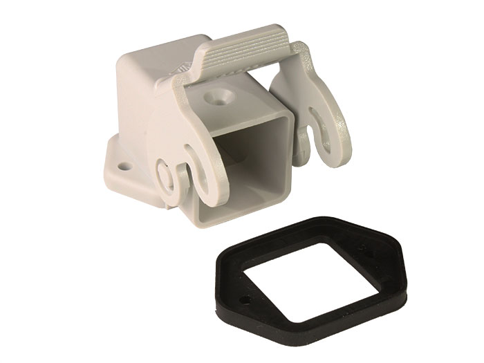 Ilme CK 03 IA - Connecteur HAN 3A Châssis-panneau en Plastique