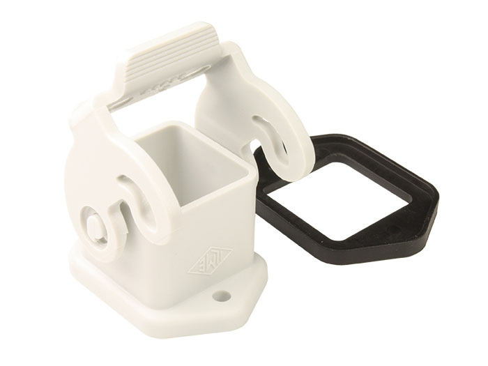 Ilme CK 03 I - Connecteur HAN 3A Droit Châssis-panneau en Plastique - 21601015