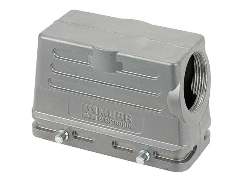 Murrelektronik B16 - Ficha HAN 16B fechamentos duplos - saída 90º - 70MH-GTFNQ-A02C000