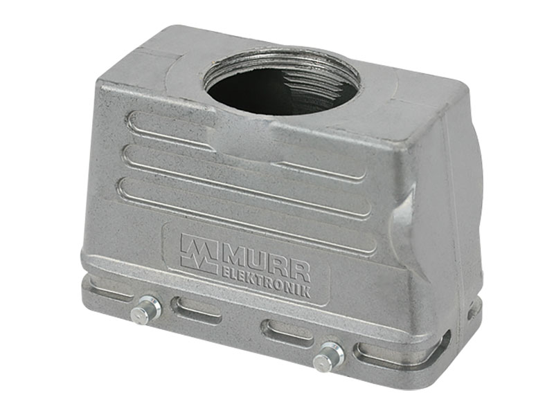 Murrelektronik - Ficha HAN 16B Fechamentos Duplos - Tomada reta - 70MH-GTFNQ-A01C000