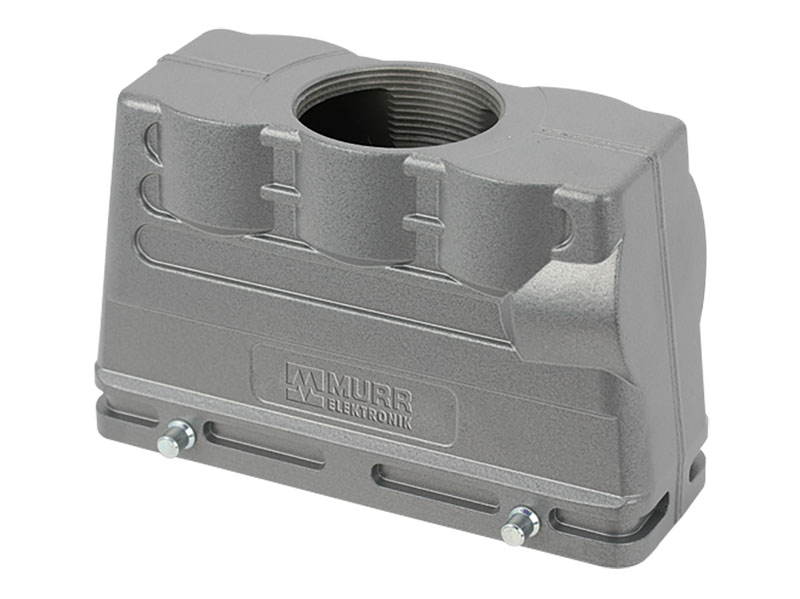 Murrelektronik - Ficha HAN 24B Fechamentos Duplos - Tomada reta - 70MH-GTGNQ-A01D000