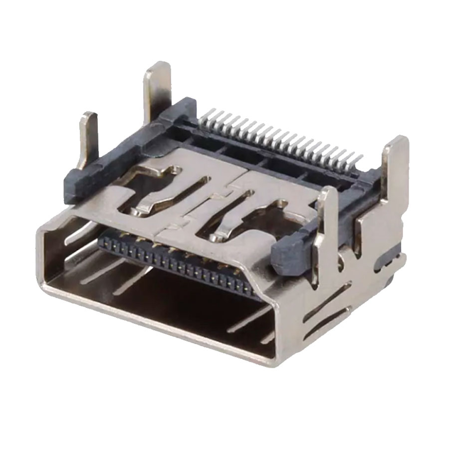Conector HDMI fêmea para circuito impresso – SMD