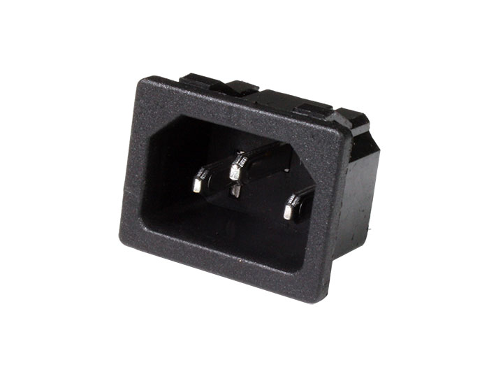 Connecteur CEI 60320 C14 Châssis Mâle à Encastrer