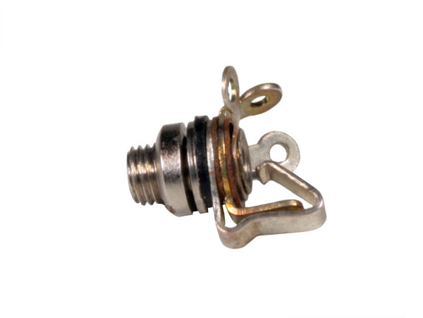 Conector Jack 2,5 mm Base Hembra Panel 2 Polos Abierta - 15.417