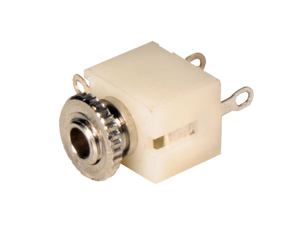 Connecteur Jack 2,5 mm Femelle Panneau 2 Pôles - Fermée