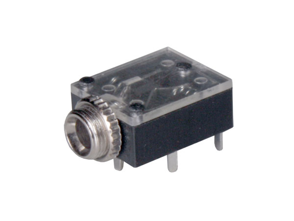 Connecteur Jack 3,5 mm Femelle Circuit Imprimé 3 Pôles - Fermée