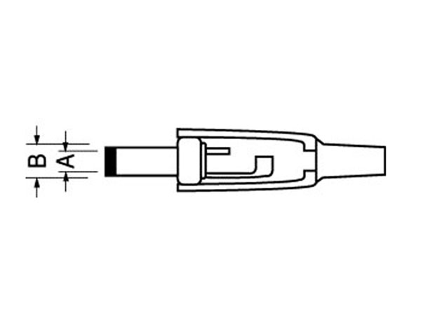 Connecteur Jack Alimentation Mâle 2,35 mm - 0,7 mm - 2198