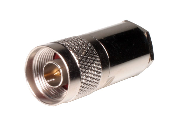 Conector Tipo-N Aéreo Recto Macho Soldar RG58