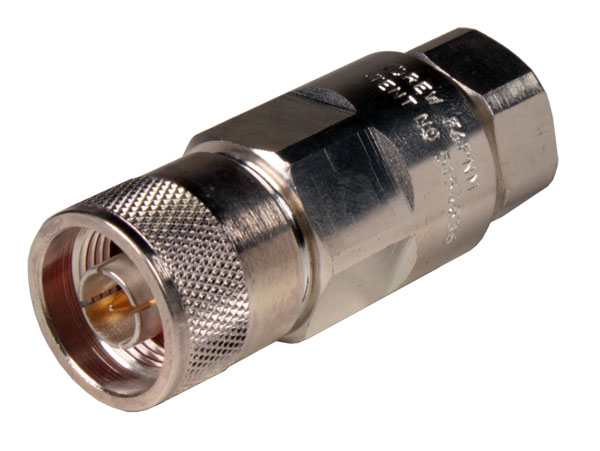 Connecteur Type-N Fiche Mâle - Droit - à Souder - ½”