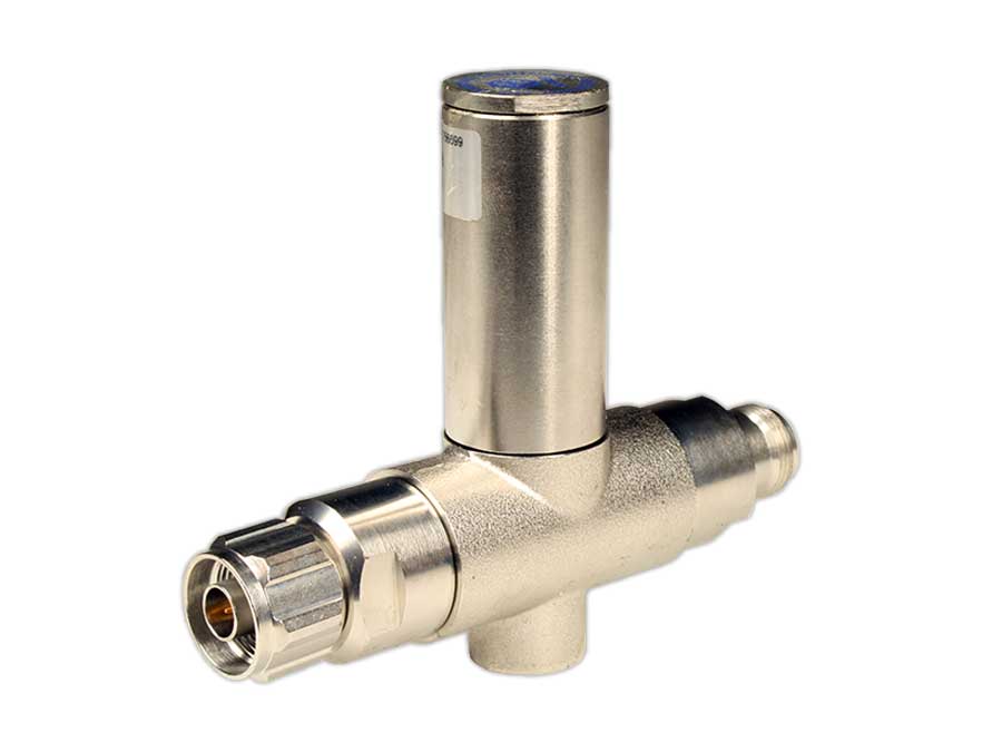 Huber+Suhner EMP Protector 23030189 - N Connector lightning rod with 806–2500 MHz pass-through - 3400.17.0377