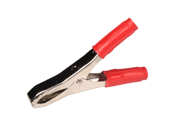 Pinça Crocodilo Bateria Vermelha 50 A