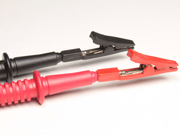 Pince Crocodile Prise Banane 2 mm - Rouge