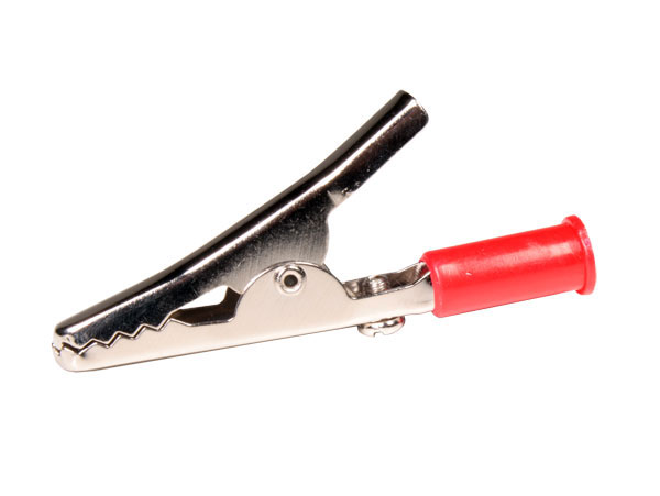 Pince Crocodile Isolée Soudable Grand - Rouge - 1135