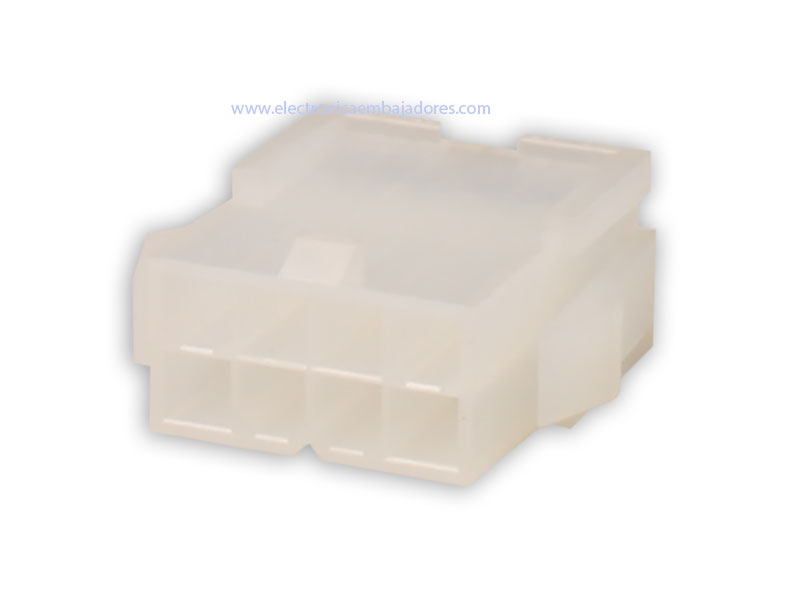 Molex Mini-Fit Jr. 5559 - Conector 4,2 mm Macho Aéreo 8 Contatos - 39012081