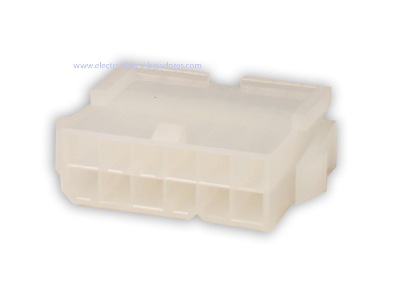 Molex Mini-Fit Jr. 5559 - Connecteur 4.2 mm Mâle Antenne 12 Contacts - 39012121