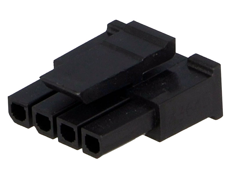 Molex Micro-Fit - Connecteur 3.0 mm Femelle pour câble 4 Contacts - 43645-0400