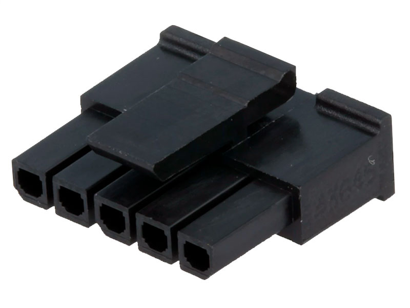Molex Micro-Fit - Conector 3,0 mm Fêmea Aéreo 5 Contatos - 43645-0500