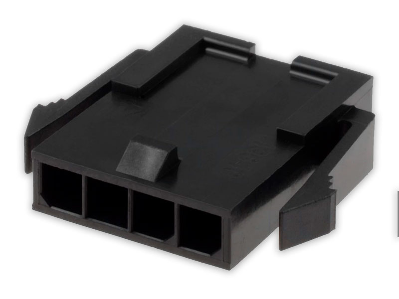 Molex Micro-Fit - Connecteur 3.0 mm Mâle pour câble 4 Contacts - 43640-0400
