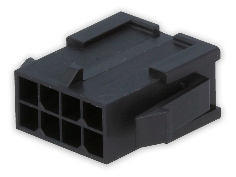 Molex Micro-Fit - Conector 3,0 mm Macho Aéreo 8 Contatos - 43020-0800