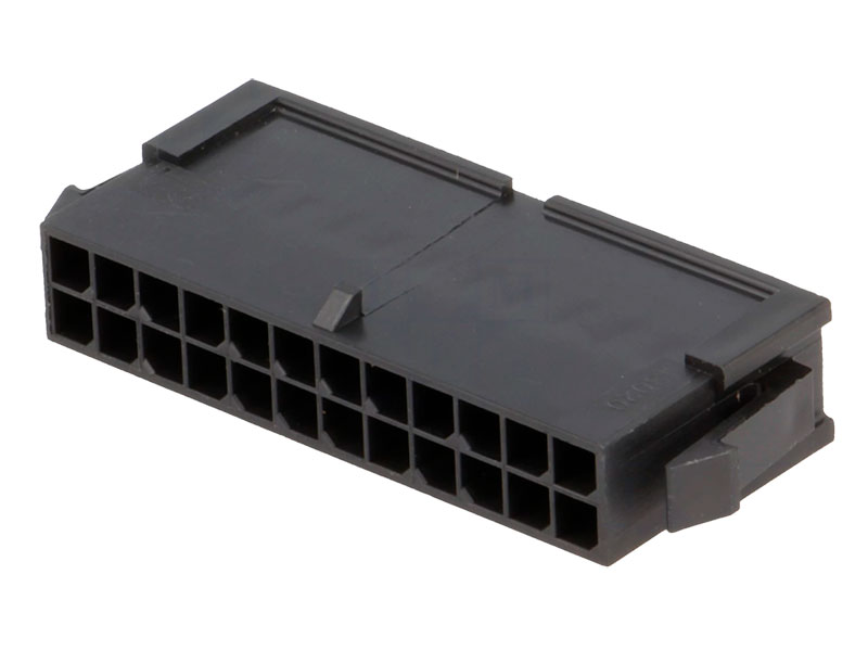 Molex Micro-Fit - Conector 3,0 mm Macho Aéreo 24 Contatos - 43020-2400