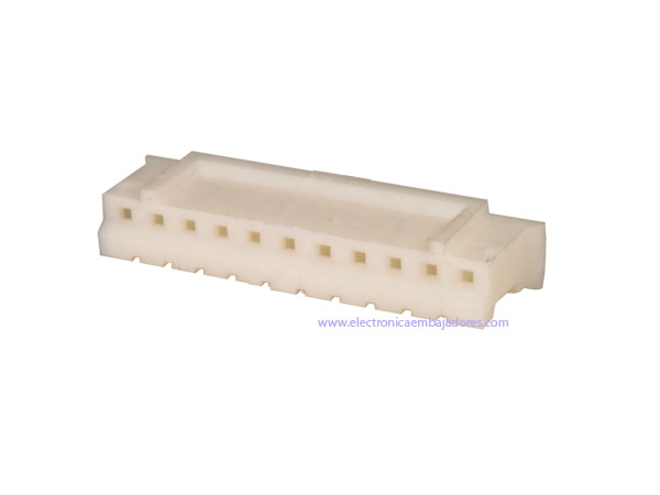 JST - Ficha Poste 2,00 mm Fêmea Aérea - 11 Pólos - PHR-11