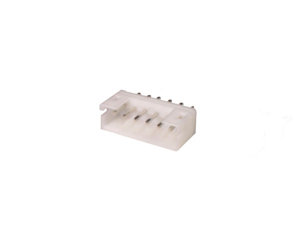 JST - 2.0 mm Straight-Mount Male Header Connector - 6 Pins - B6B-PH-K-S