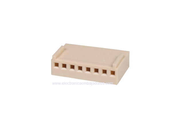 Connecteur à Carte - 2,54 mm Fiche Boîtier Femelle - 8 Pôles