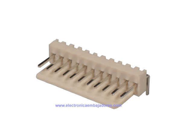 Connecteur à Carte - 2,54 mm Mâle Coudé - 11 Pôles - CO3511