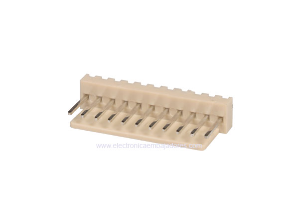 Connecteur à Carte - 2,54 mm Mâle Droit - 11 Pôles - CO3311