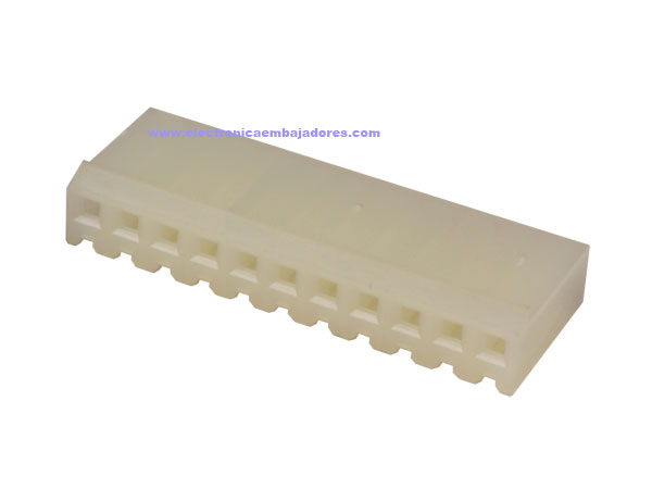 Connecteur à Carte - 3,96 mm Femelle Fiche - 11 Pôles - CO32211