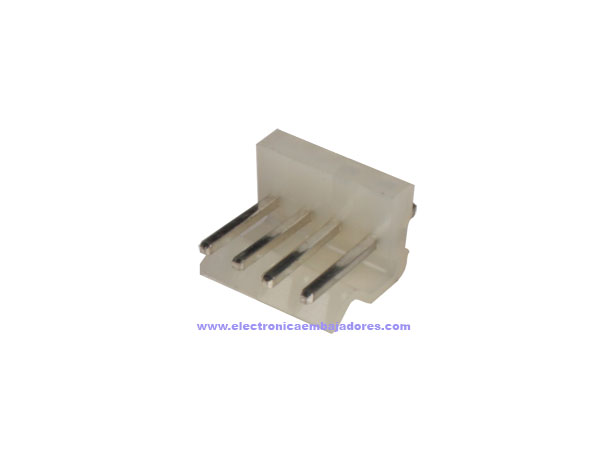 Molex MX-26-60-4040 - Ficha Poste 3,96 mm Macho Reto - 4 Pólos