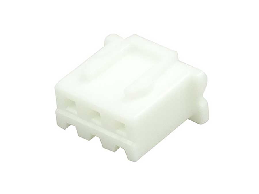 JST Serie XH - Ficha Poste 2,5 mm Fêmea Aérea - 3 Pólos - XHP-3